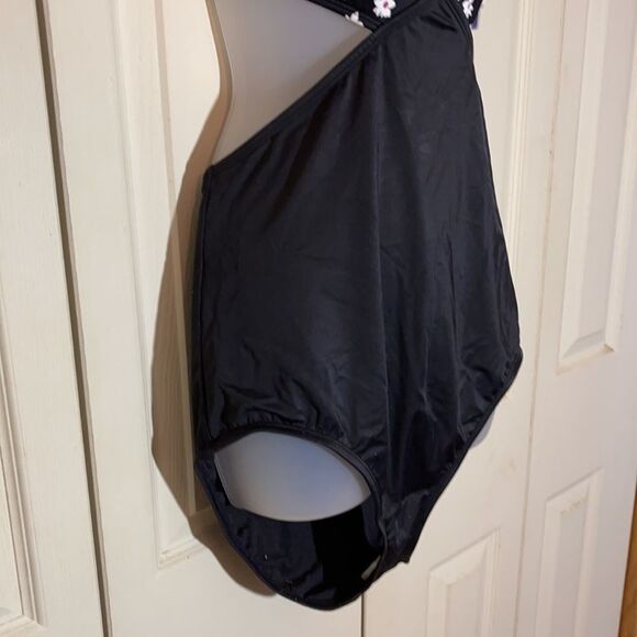 Beach Betty Floral Cut Out Panels Swimsuit L NWT - Picture 9 of 16